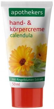 apothekers Hand- & Körpercreme Calendula 50 ml