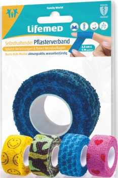 Pflasterverband selbsthaftend Motiv im Polybeutel